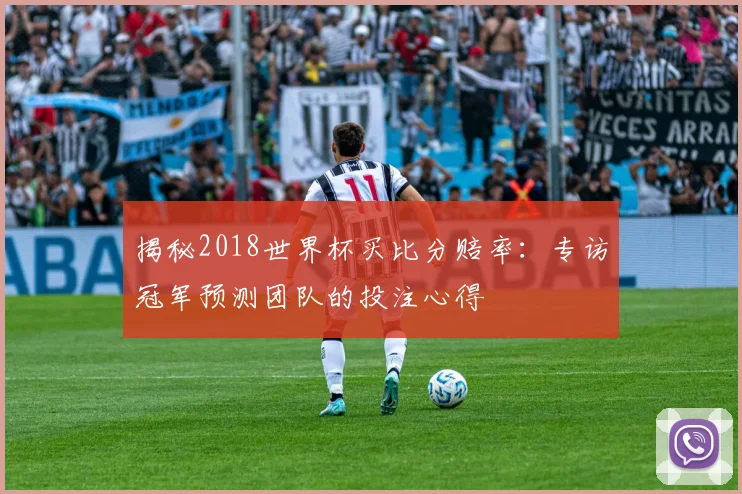 揭秘2018世界杯买比分赔率：专访冠军预测团队的投注心得